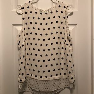 Polka-Dot Blouse